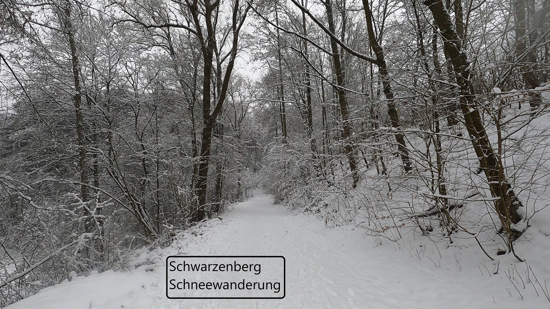 Schwarzenberg im Schnee